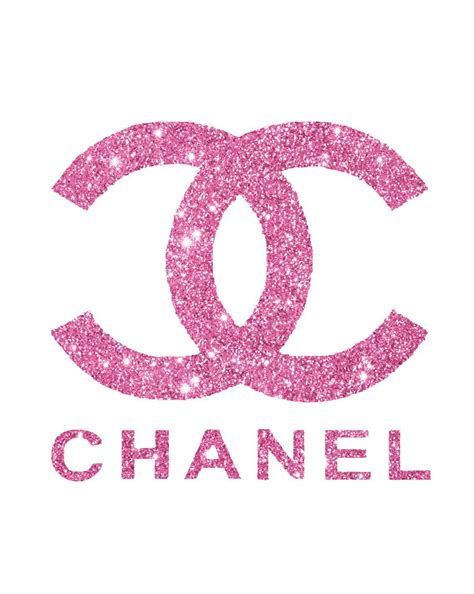 chanel logo with pink outline|chanel logo original.